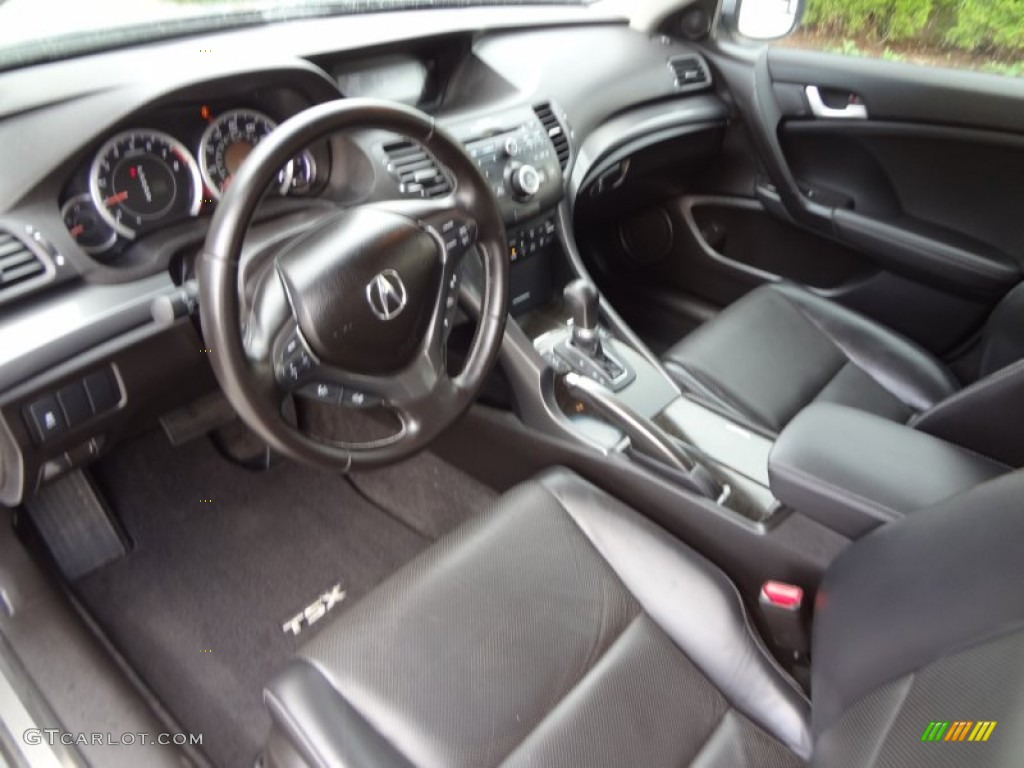 Ebony Interior 2011 Acura TSX Sport Wagon Photo #82387351