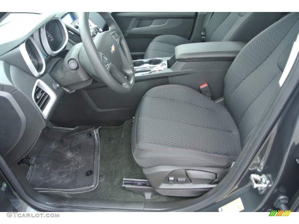 2013 Equinox LS - Ashen Gray Metallic / Jet Black photo #8