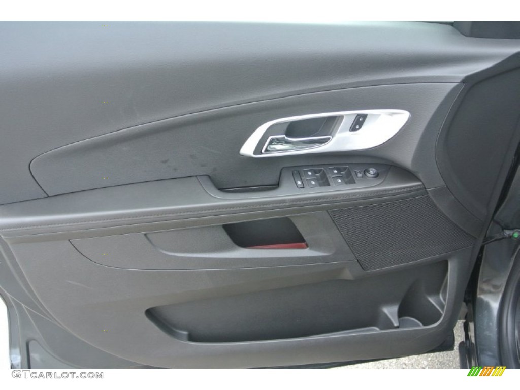 2013 Equinox LS - Ashen Gray Metallic / Jet Black photo #9