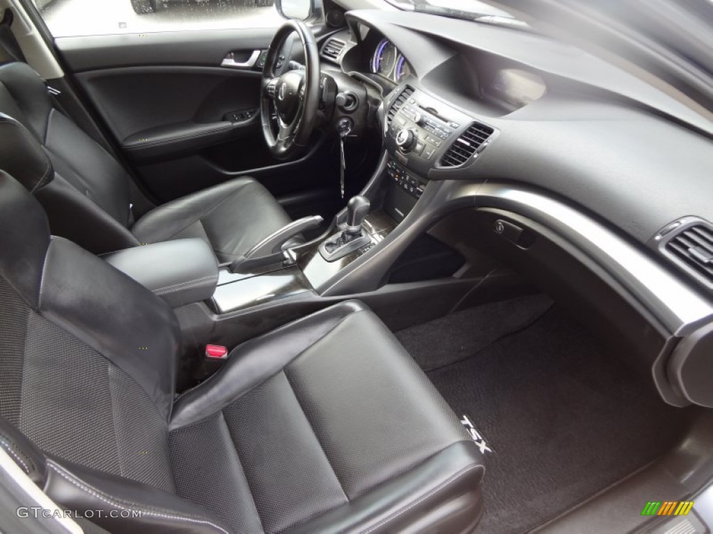 Ebony Interior 2011 Acura TSX Sport Wagon Photo #82387405