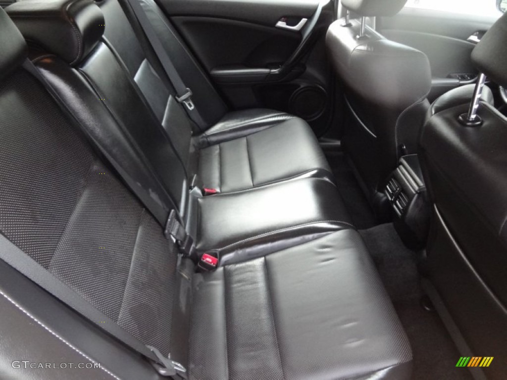 Ebony Interior 2011 Acura TSX Sport Wagon Photo #82387417