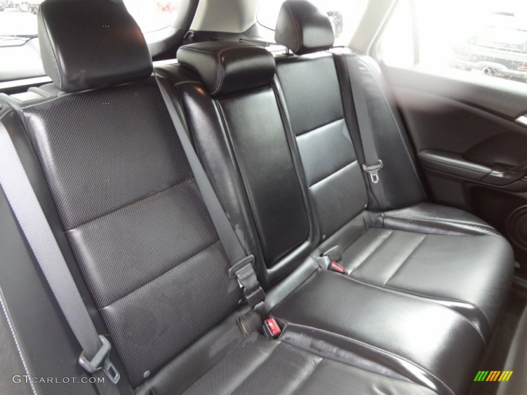 Ebony Interior 2011 Acura TSX Sport Wagon Photo #82387432