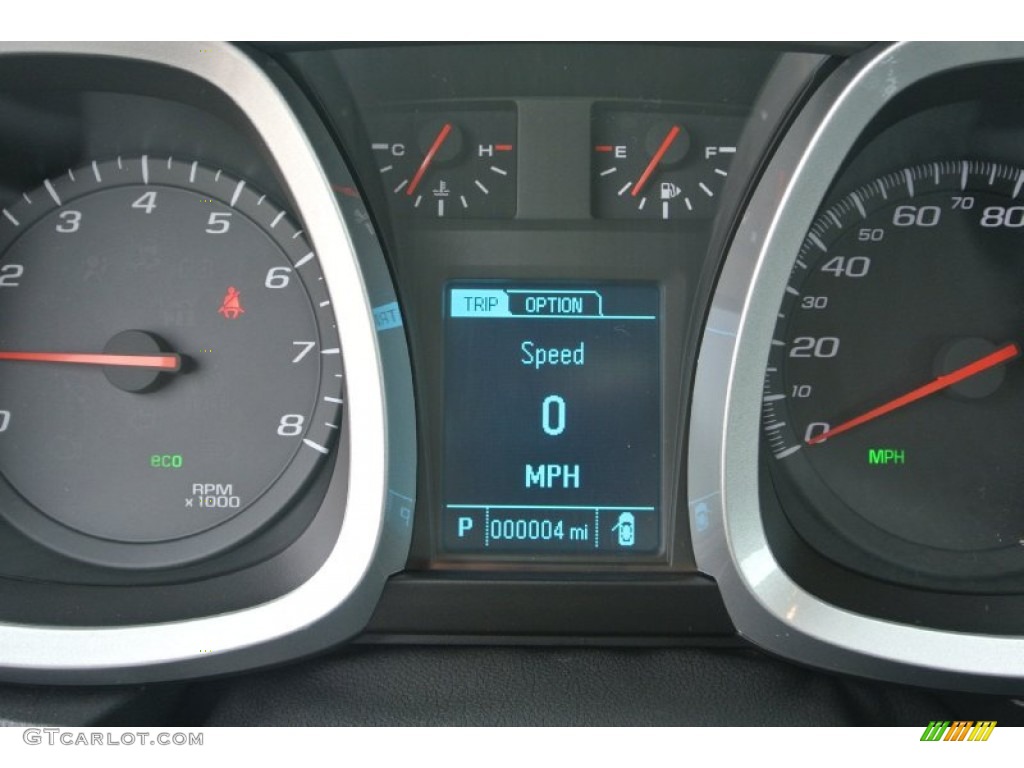 2013 Equinox LS - Ashen Gray Metallic / Jet Black photo #13