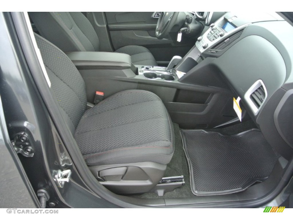 2013 Equinox LS - Ashen Gray Metallic / Jet Black photo #16