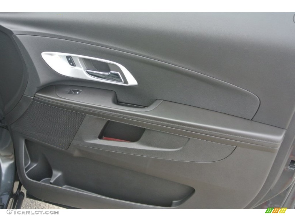 2013 Equinox LS - Ashen Gray Metallic / Jet Black photo #17