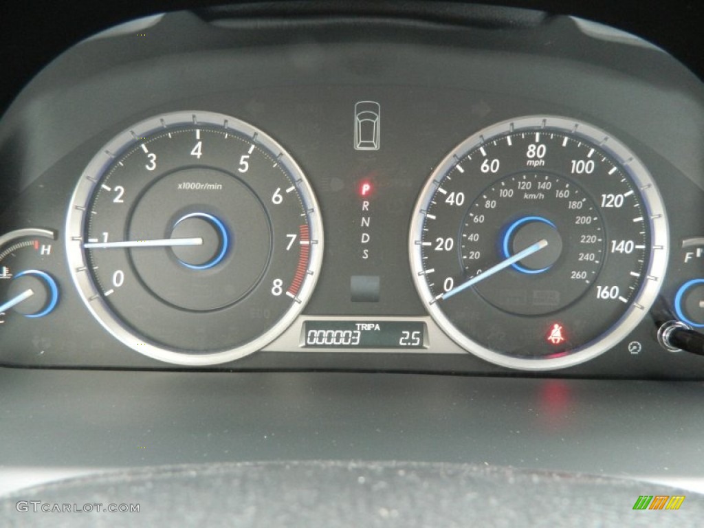 2013 Honda Crosstour EX-L V-6 4WD Gauges Photo #82387585