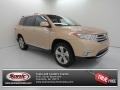 Sandy Beach Metallic 2013 Toyota Highlander Limited