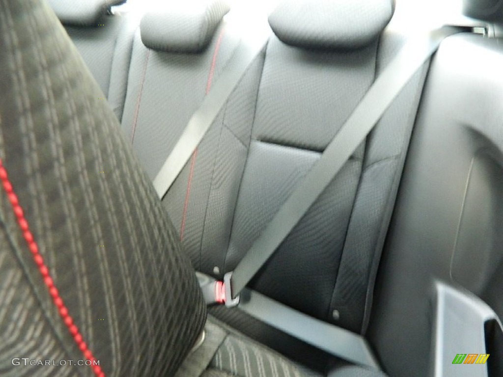 Black Interior 2013 Honda Civic Si Coupe Photo #82387768