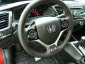 Black Steering Wheel Photo for 2013 Honda Civic #82387810