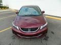 2013 Crimson Red Pearl Honda Civic EX Sedan  photo #2