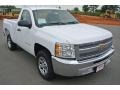 Summit White 2013 Chevrolet Silverado 1500 LS Regular Cab