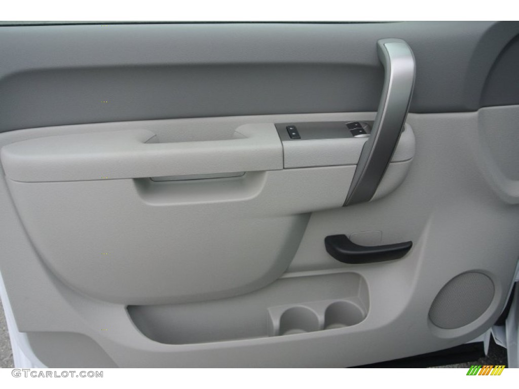 2013 Silverado 1500 LS Regular Cab - Summit White / Dark Titanium photo #9