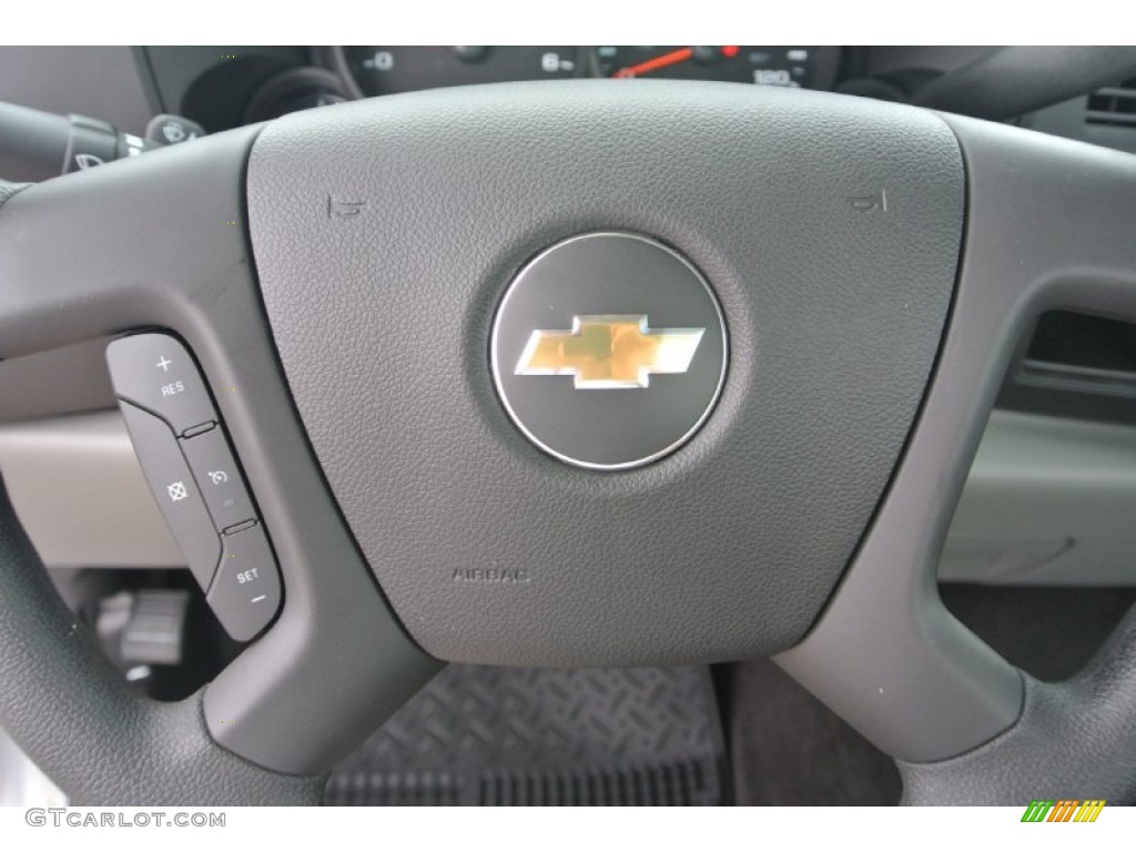 2013 Silverado 1500 LS Regular Cab - Summit White / Dark Titanium photo #13