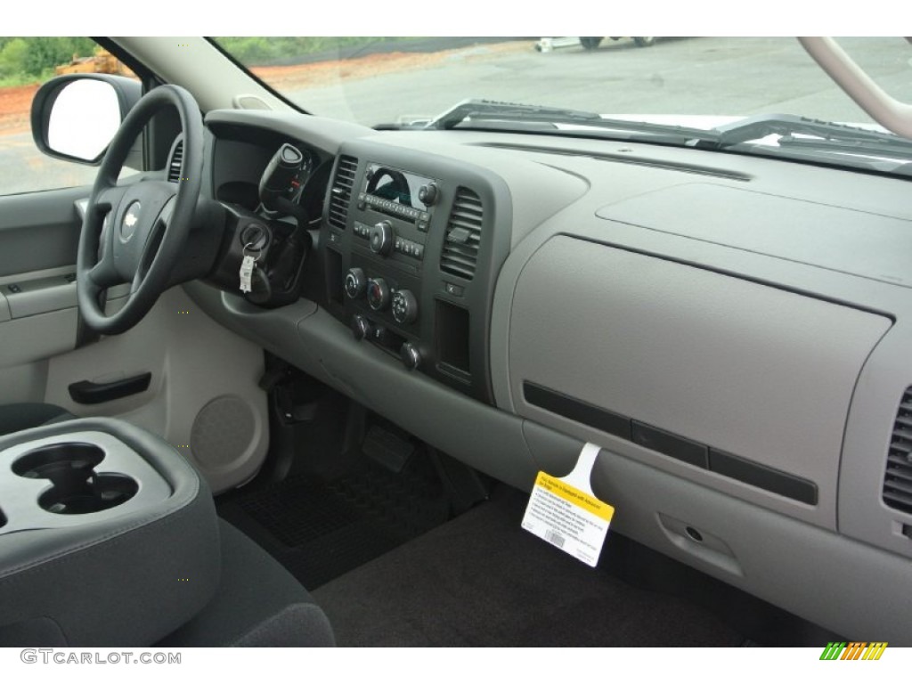 2013 Silverado 1500 LS Regular Cab - Summit White / Dark Titanium photo #17