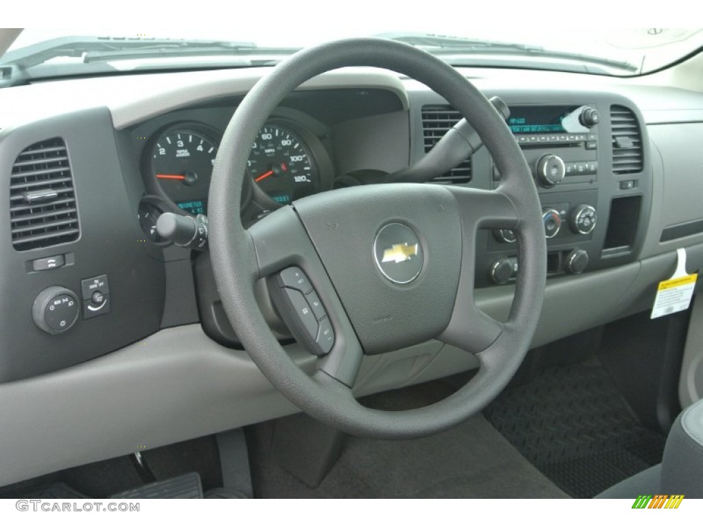 2013 Silverado 1500 LS Regular Cab - Summit White / Dark Titanium photo #22