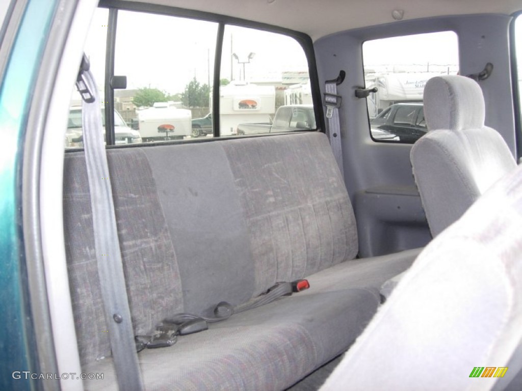 Gray Interior 1997 Dodge Ram 2500 Laramie Extended Cab 4x4 Photo #82388389