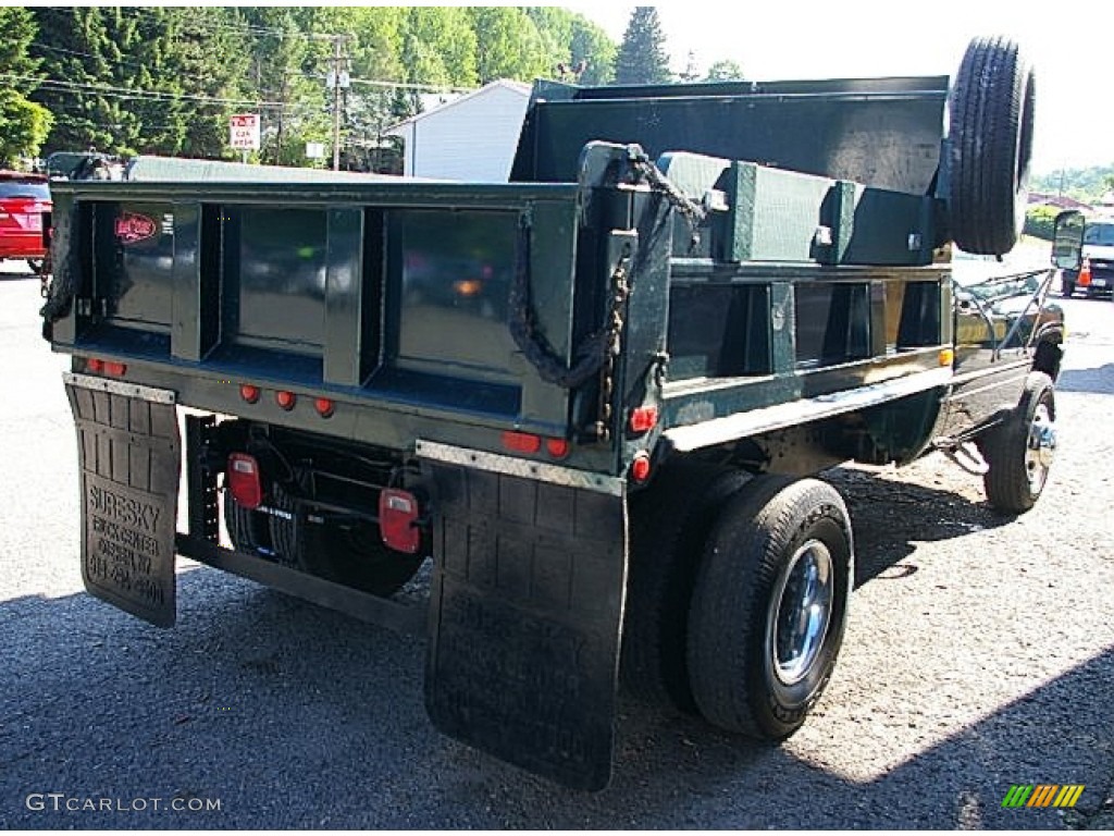 2000 Ram 3500 SLT Regular Cab Dump Truck - Forest Green Pearl / Agate photo #5