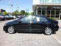 2010 Crystal Black Pearl Honda Civic EX-L Sedan  photo #2