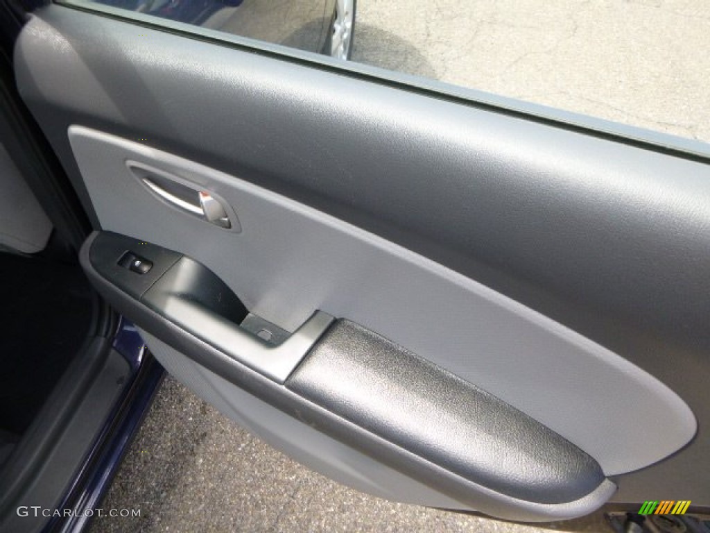 2008 Elantra GLS Sedan - Regatta Blue Metallic / Gray photo #14