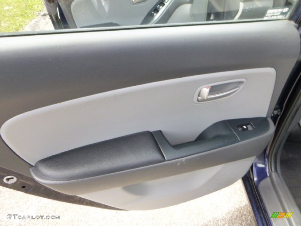 2008 Elantra GLS Sedan - Regatta Blue Metallic / Gray photo #18