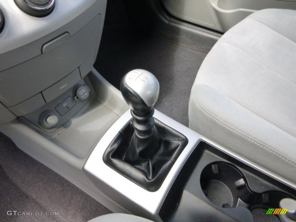 2008 Elantra GLS Sedan - Regatta Blue Metallic / Gray photo #21