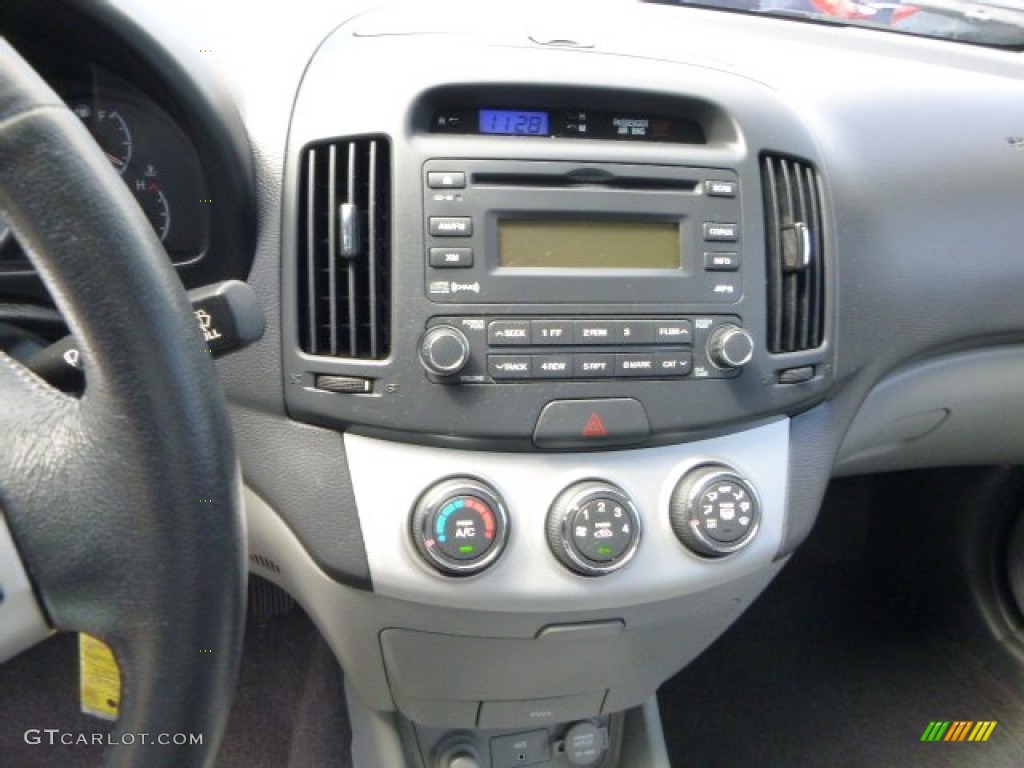 2008 Elantra GLS Sedan - Regatta Blue Metallic / Gray photo #23