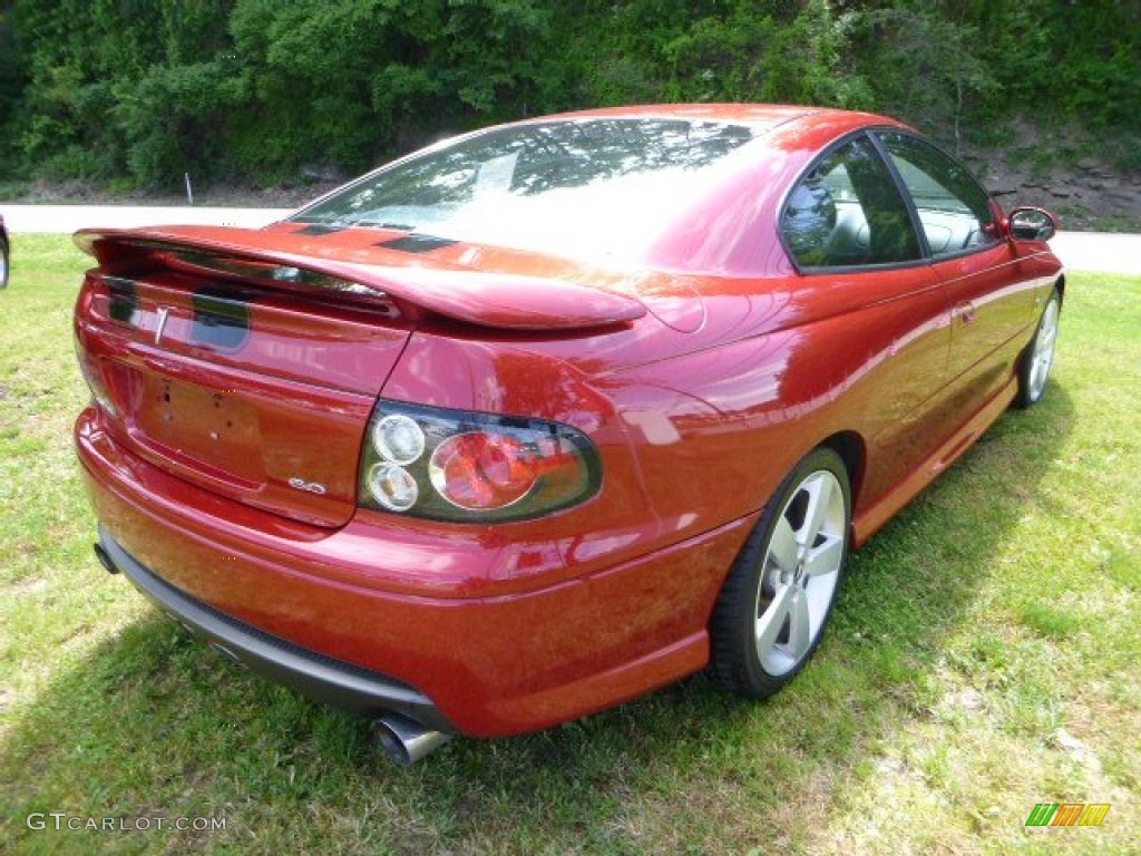 2006 GTO Coupe - Spice Red Metallic / Black photo #2