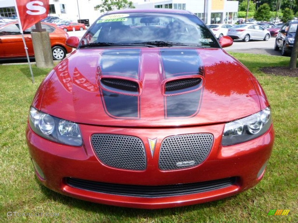 2006 GTO Coupe - Spice Red Metallic / Black photo #7