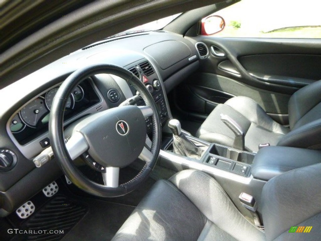 Black Interior 2006 Pontiac GTO Coupe Photo #82389265