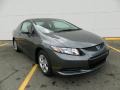 2013 Polished Metal Metallic Honda Civic LX Sedan  photo #1