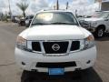 2010 Blizzard White Nissan Armada Titanium  photo #2