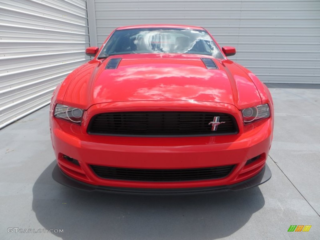 2014 Mustang GT/CS California Special Coupe - Race Red / California Special Charcoal Black/Miko Suede photo #8