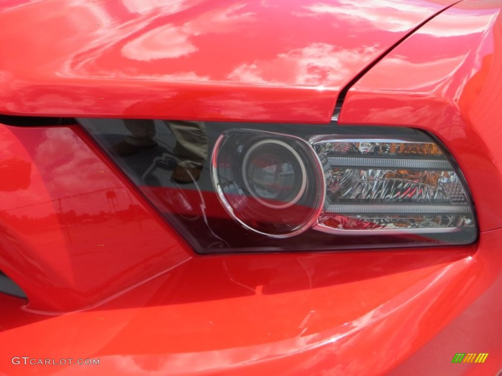 2014 Mustang GT/CS California Special Coupe - Race Red / California Special Charcoal Black/Miko Suede photo #9