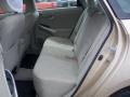 2010 Toyota Prius Bisque Interior Rear Seat Photo
