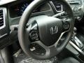 2013 Polished Metal Metallic Honda Civic LX Sedan  photo #13