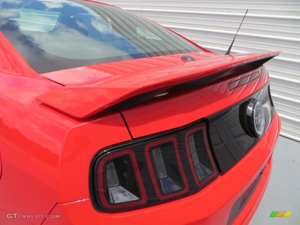 2014 Mustang GT/CS California Special Coupe - Race Red / California Special Charcoal Black/Miko Suede photo #15