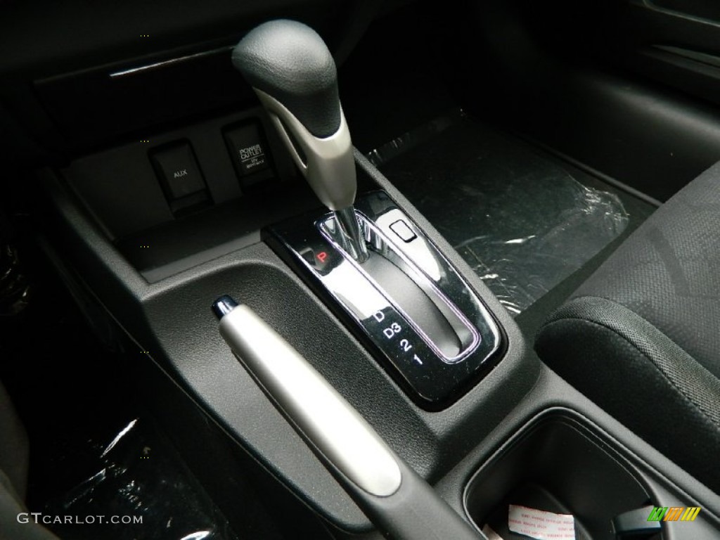 2013 Civic LX Sedan - Polished Metal Metallic / Black photo #16