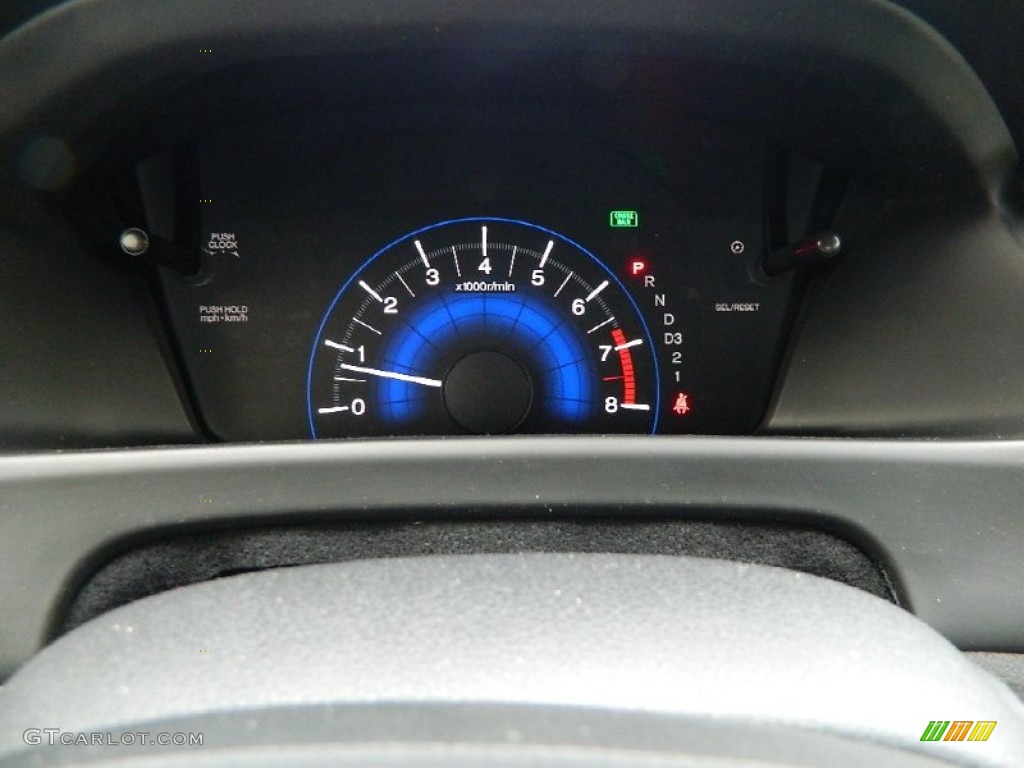 2013 Civic LX Sedan - Polished Metal Metallic / Black photo #17