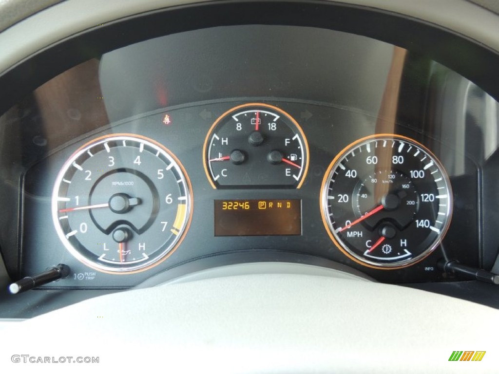 2010 Nissan Armada Titanium Gauges Photos
