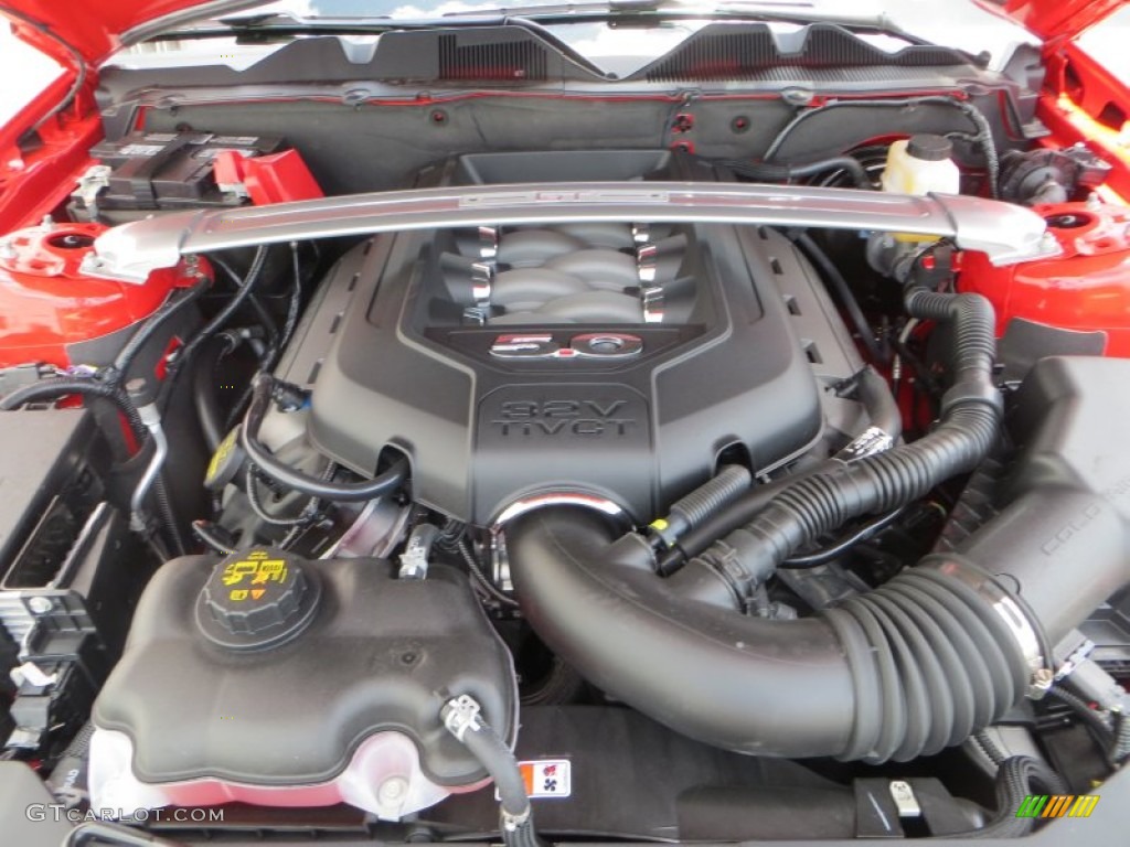 2014 Ford Mustang GT/CS California Special Coupe 5.0 Liter DOHC 32-Valve Ti-VCT V8 Engine Photo #82390728
