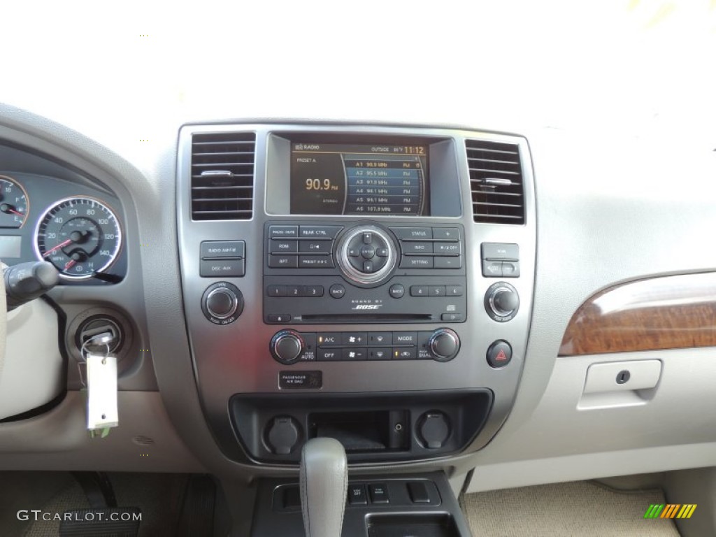2010 Nissan Armada Titanium Controls Photo #82390749
