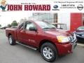 2013 Cayenne Red Nissan Titan SV King Cab 4x4  photo #1