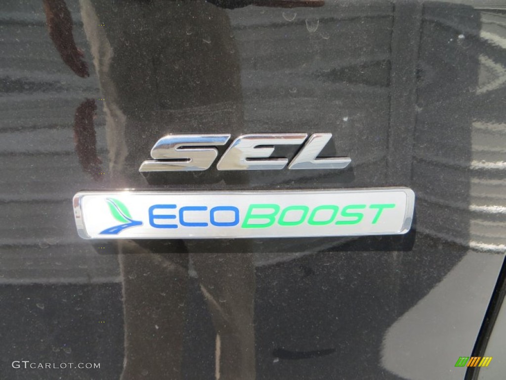 2013 Escape SEL 2.0L EcoBoost - Tuxedo Black Metallic / Charcoal Black photo #12