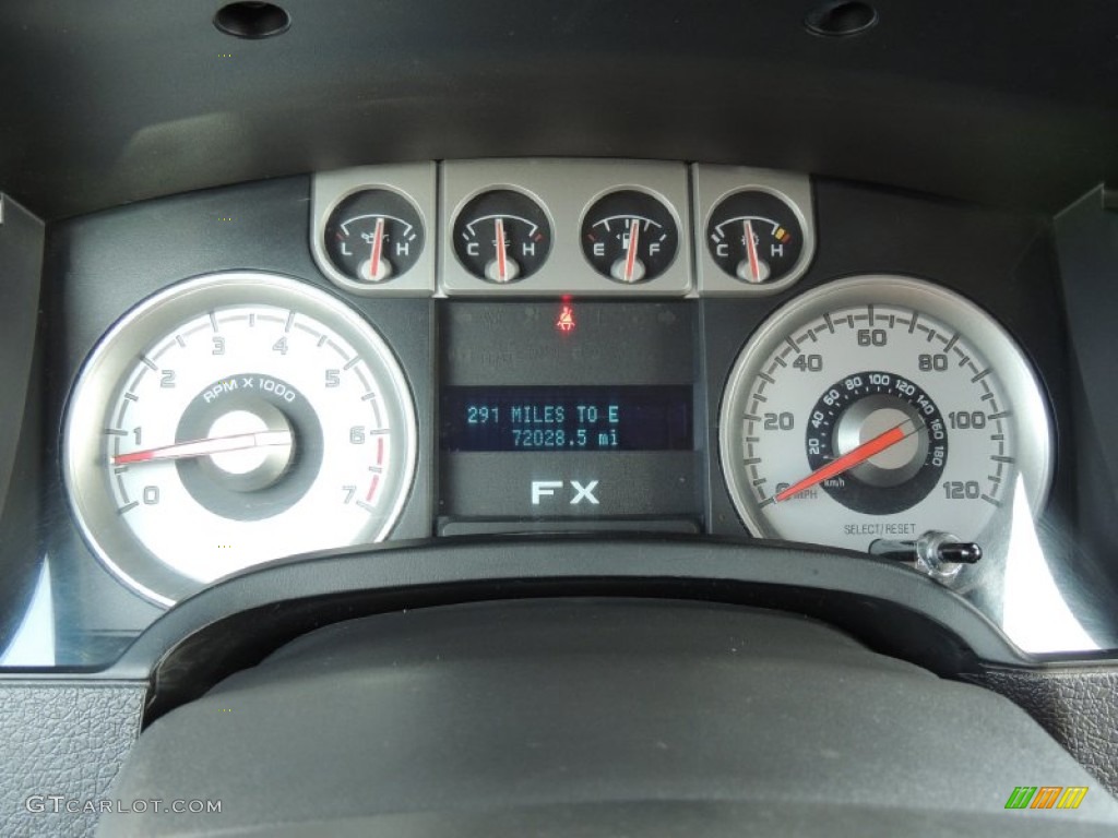 2010 F150 FX4 SuperCrew 4x4 - Red Candy Metallic / Black photo #16