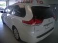 2013 Super White Toyota Sienna V6  photo #4