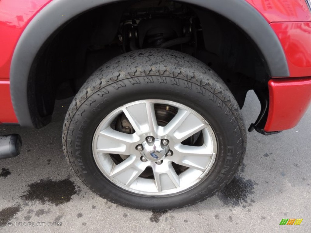 2010 F150 FX4 SuperCrew 4x4 - Red Candy Metallic / Black photo #27