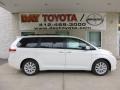 Blizzard White Pearl 2013 Toyota Sienna Limited AWD