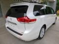 2013 Blizzard White Pearl Toyota Sienna Limited AWD  photo #2