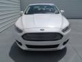 2013 White Platinum Metallic Tri-coat Ford Fusion SE 1.6 EcoBoost  photo #5