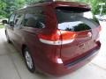 2013 Salsa Red Pearl Toyota Sienna LE  photo #4